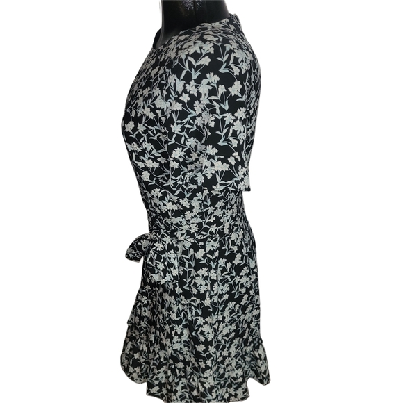 Banana Republic Floral Black and White Dress 6 - Picture 5 of 7